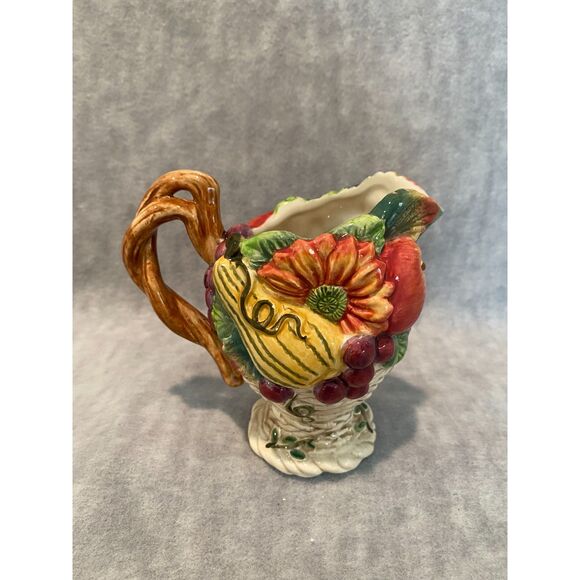 Fitz & Floyd Classics Creamer Harvest Heritage Autumn Bounty - Picture 3 of 11